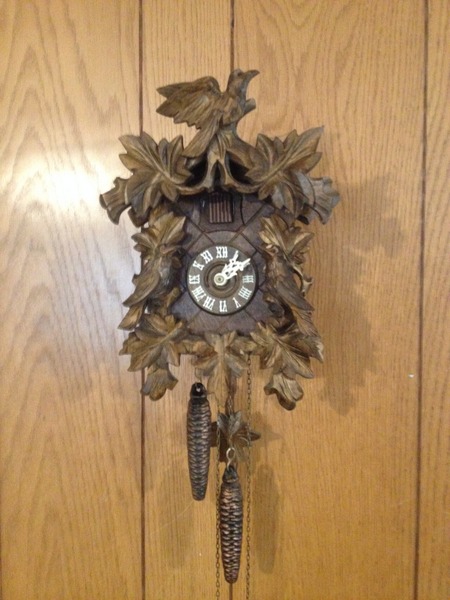 vintage cuckoo clock