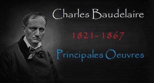 Le poète français Charles Baudelaire