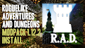 HOW TO INSTALL<br>Roguelike Adventures and Dungeons Modpack [<b>1.12.2</b>]<br>▽
