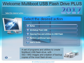 Multiboot USB Flash Drive PLUS v15.05.2017 Portable | Muchos Portables