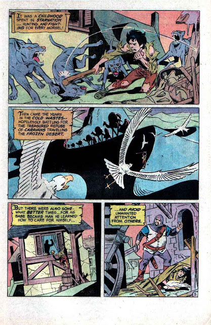Stalker v1 #1 dc bronze age comic book page art by Steve Ditko, Wally Wood Stalker v1 #1 dc bronze age comic book page art by Steve Ditko, Wally Wood