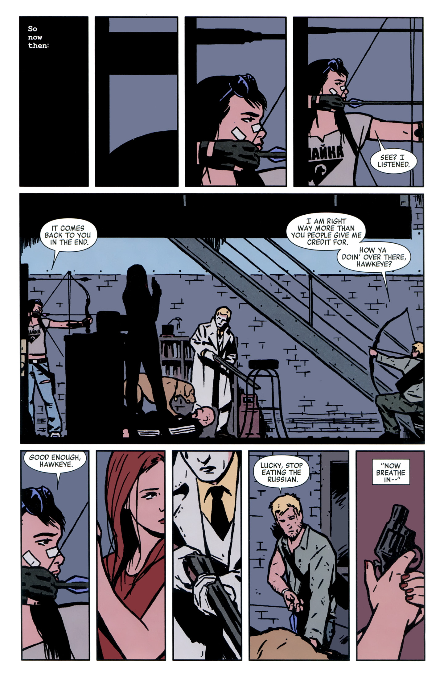 Read online Hawkeye (2012) comic -  Issue #22 - 9