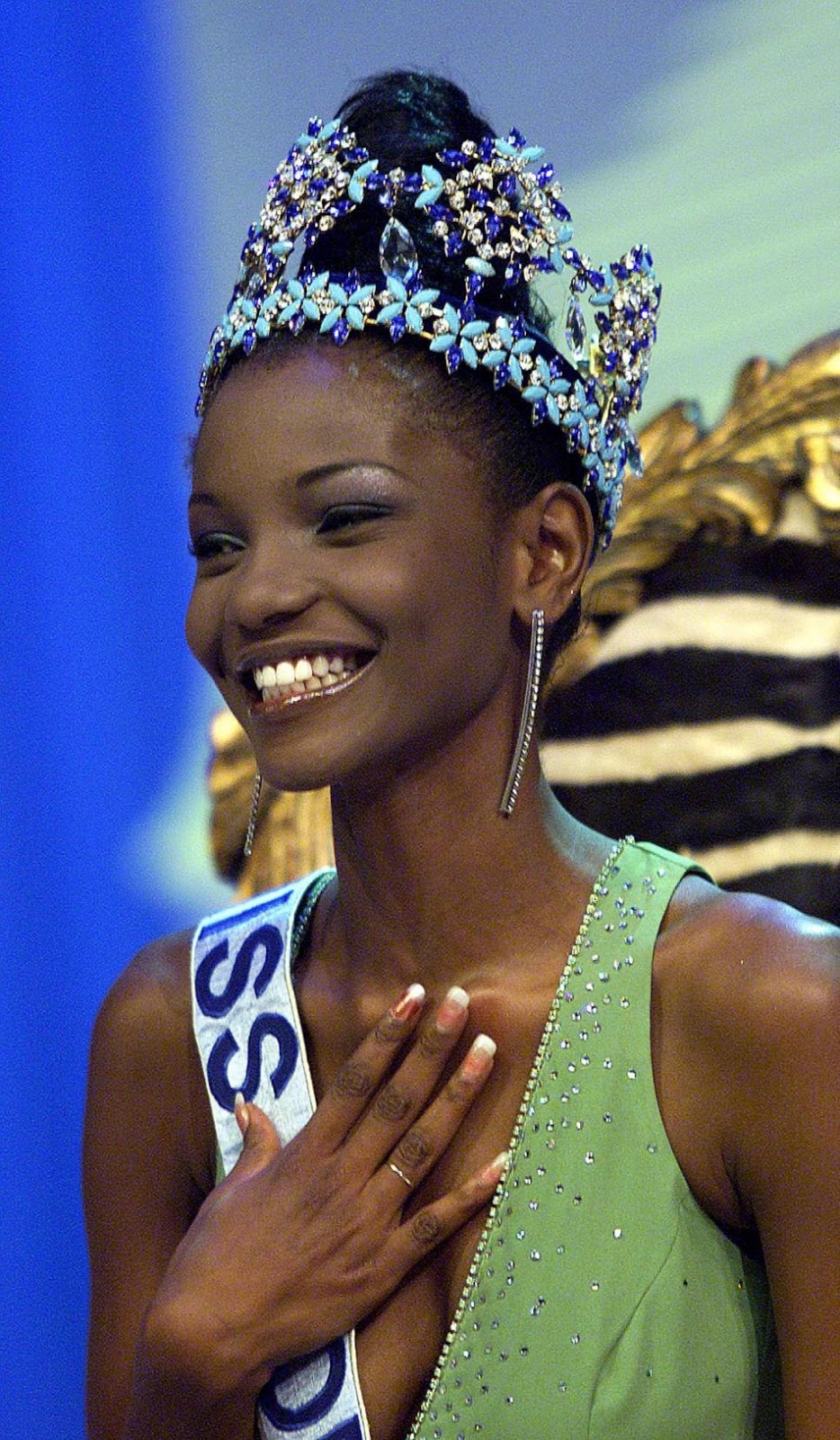 Miss World Of 2001 – Agbani Darego 