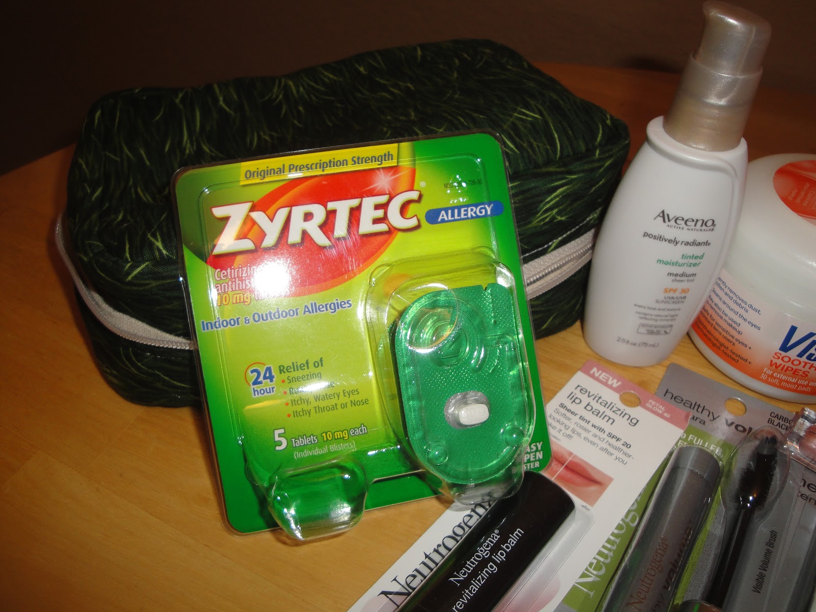 Zyrtec Allergy Face Beauty Survival Kit Frugal Family Tree