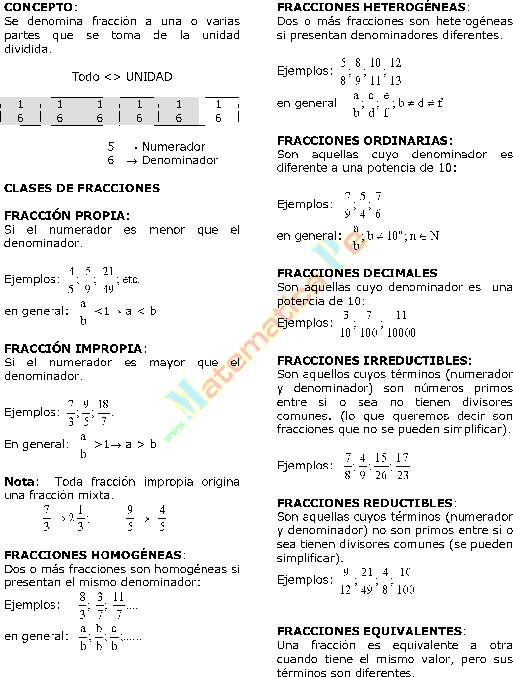 Fracciones Ejercicios Resueltos De Razonamiento Matemático Preuniversitario En Pdf