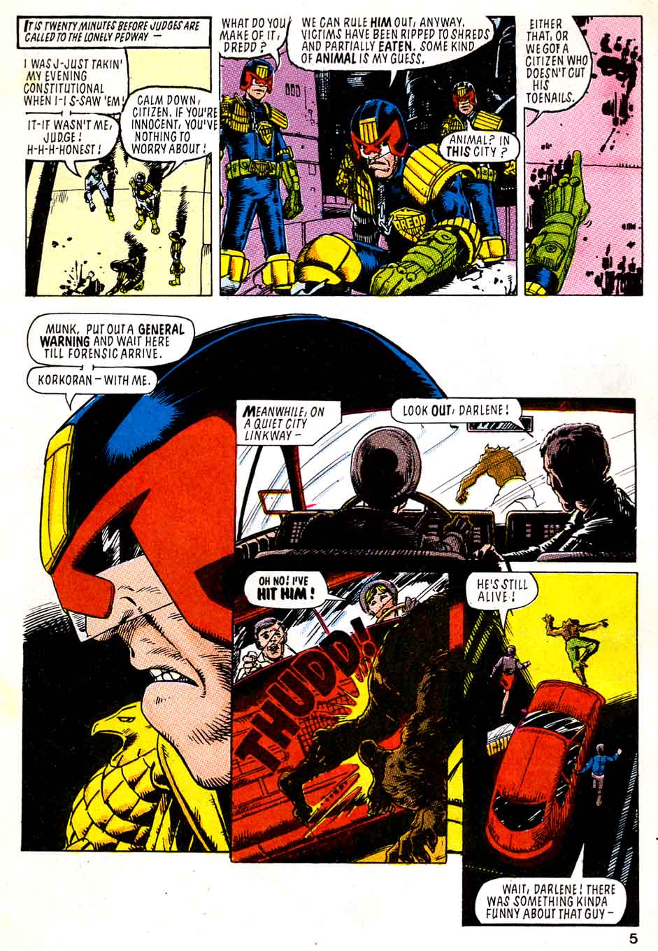 Read online Judge Dredd: The Complete Case Files comic -  Issue # TPB 7 (Part 1) - 7