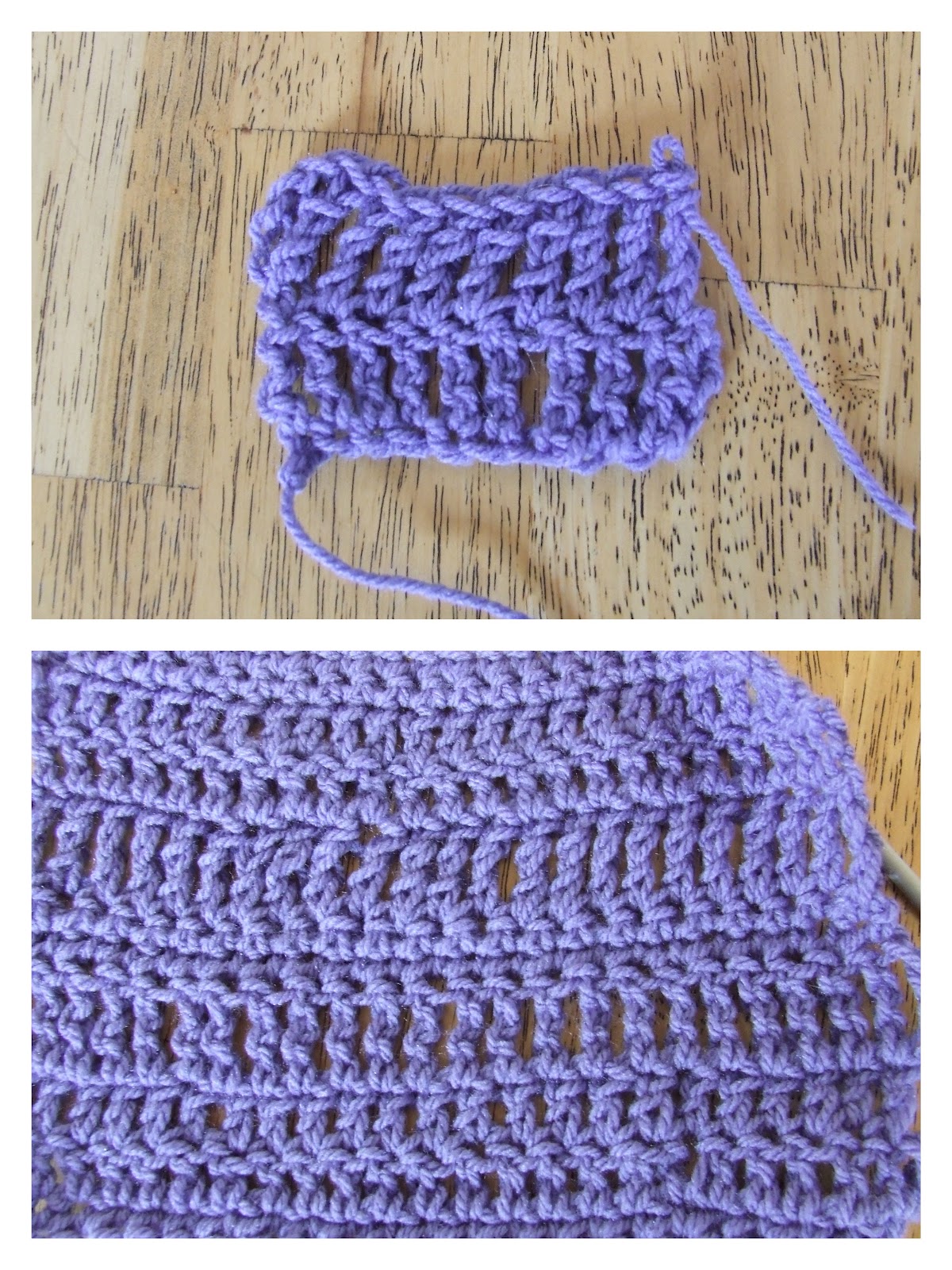 Louley Yarn: Left Handed Crochet - Triple (Treble) Stitch