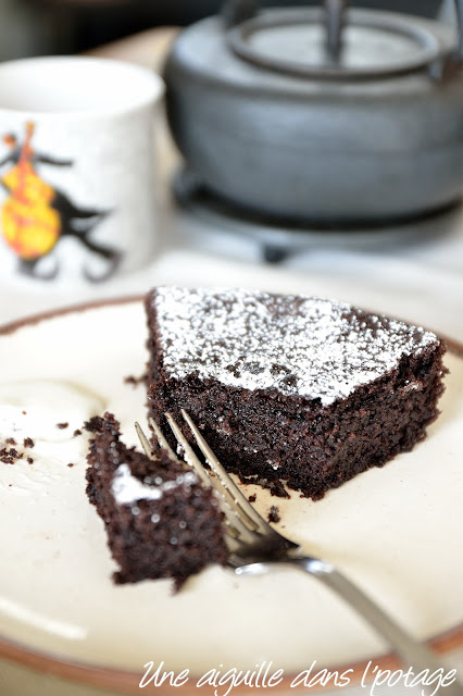Gâteau au chocolat et huile d'olive, de Nigella Lawson