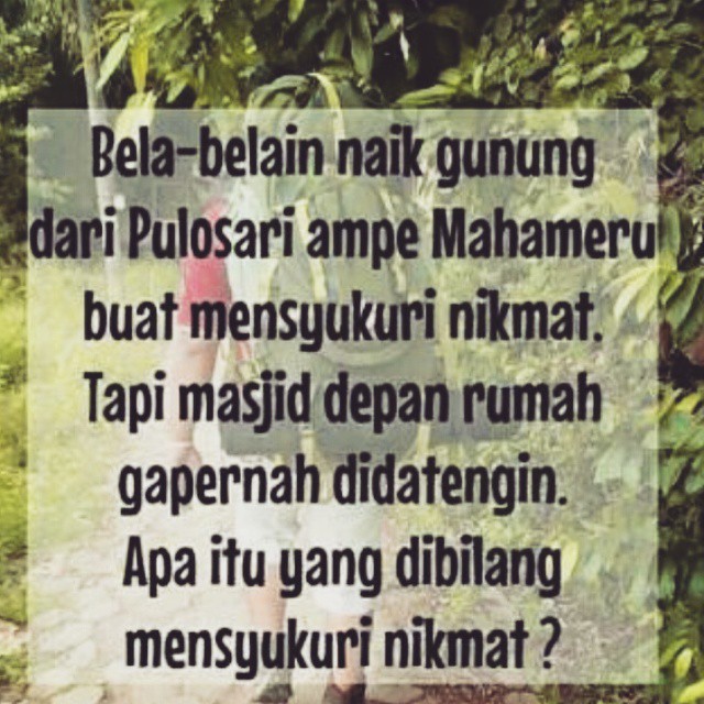 Bukan Cuman Trip and Adventure, Renungan Ini Pas untuk Kamu Si Penyuka Petualangan Bukan Cuman Trip and Adventure, Renungan Ini Pas untuk Kamu Si Penyuka Petualangan