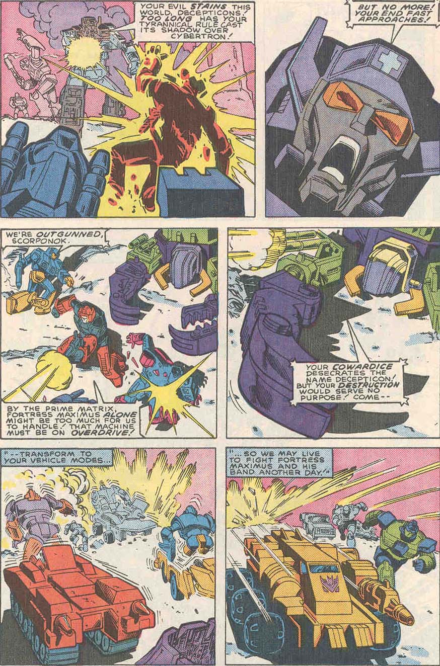Read online The Transformers: Headmasters comic -  Issue #1 - 5