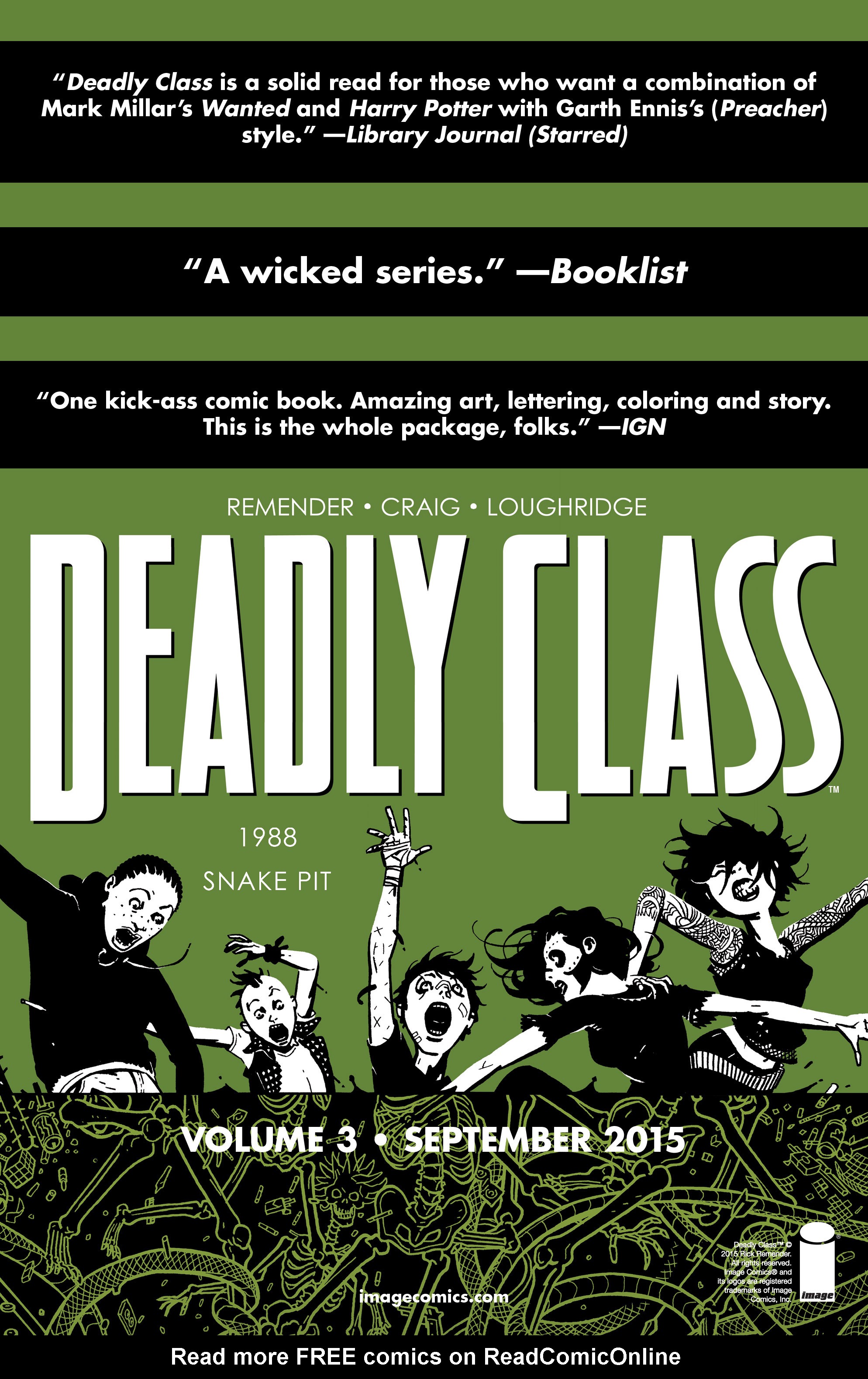 Read online Deadly Class comic -  Issue #15 - 29