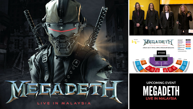[Upcoming Event] MEGADETH LIVE IN MALAYSIA