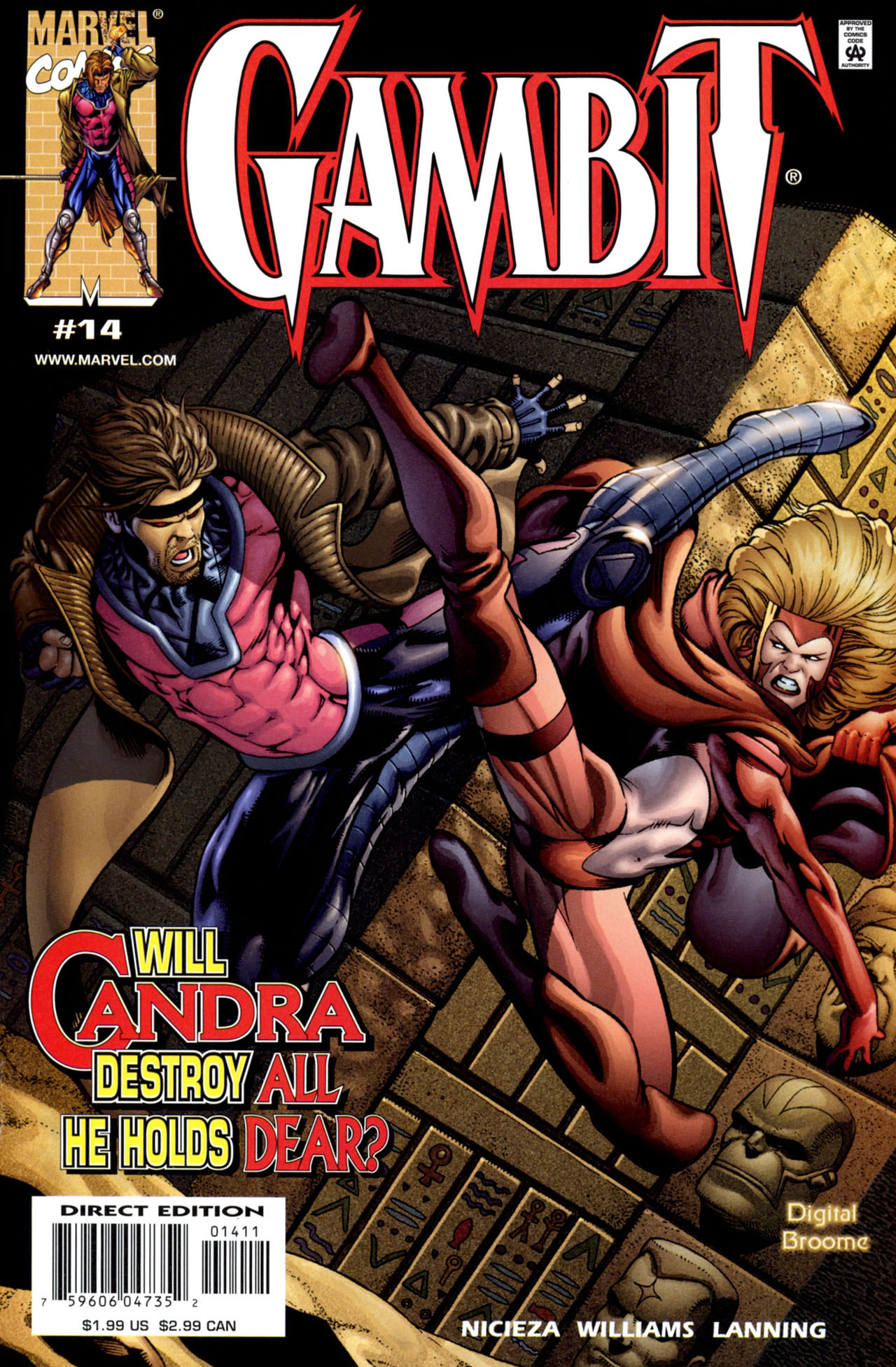 Read online Gambit (1999) comic -  Issue #14 - 1