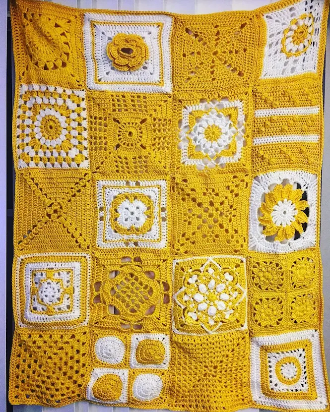 Odd Squad Square Blanket Crochet Project