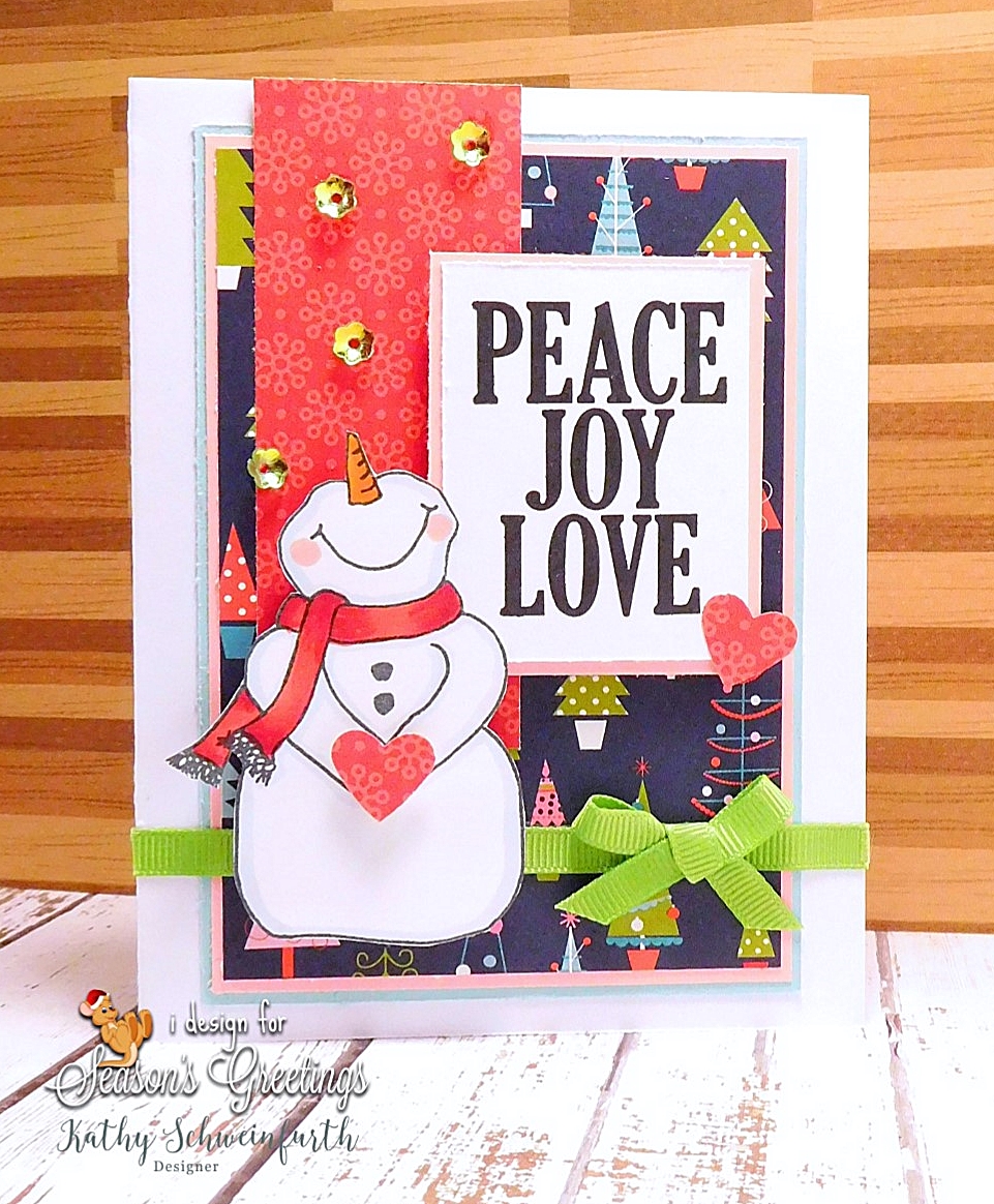 Stamps At Play: Seasons Greetings Challenge #1