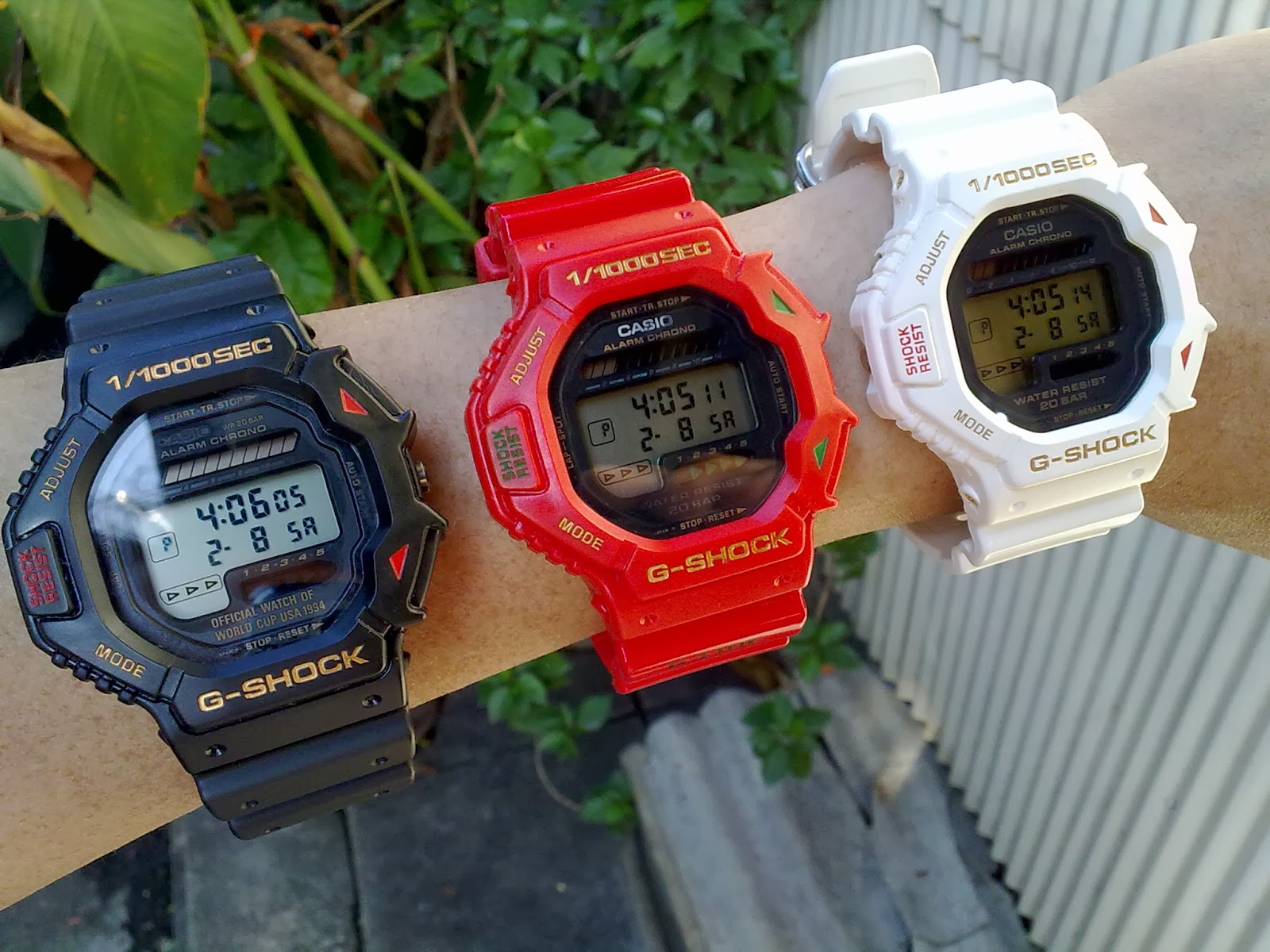 MY VINTAGE G-SHOCK GUNDAM: Casio G-shock DW-6200 Series Custom