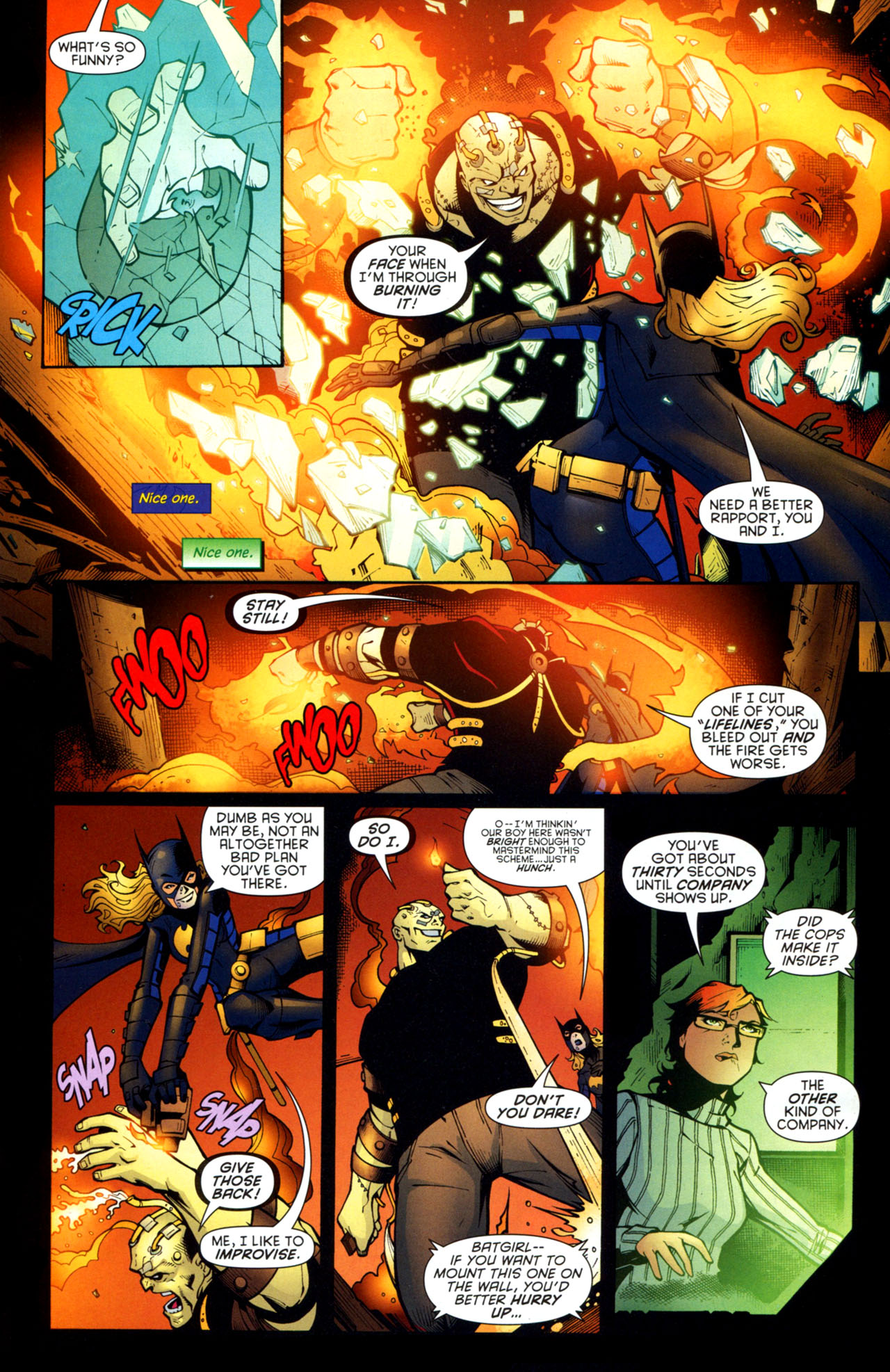 Read online Batgirl (2009) comic -  Issue #5 - 6