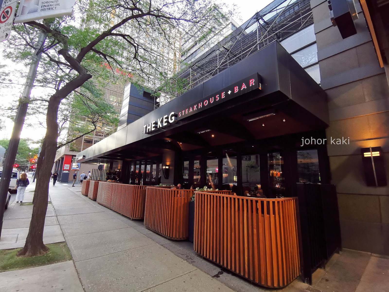 The Keg. Amazing Prime Rib. Get it whenever you are Near an Outlet in