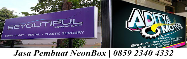 Jasa Pembuat Neonbox Medan