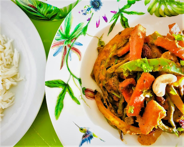 Vegetable Korma (Dry)