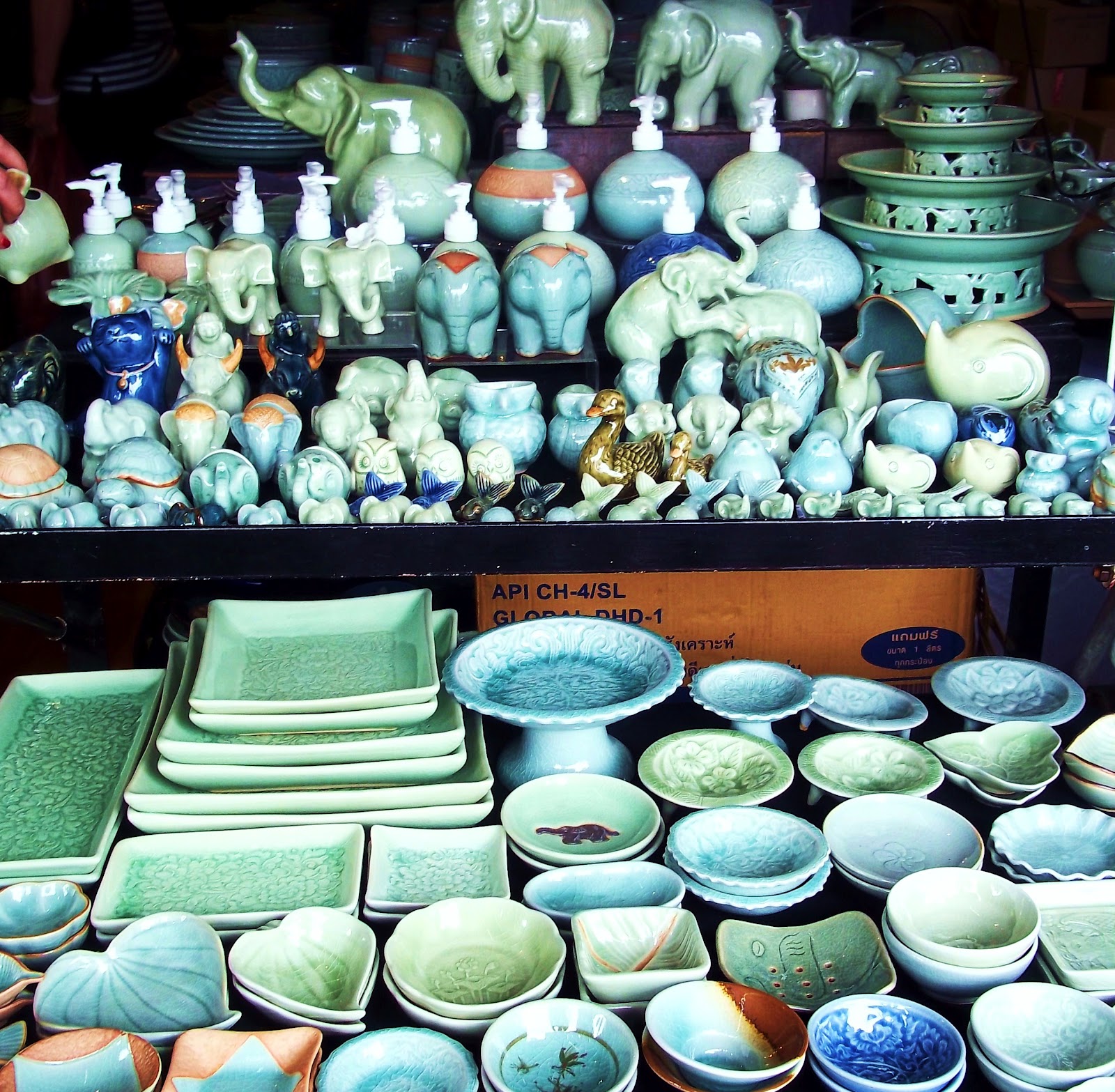 American Homestead Celadon Pottery