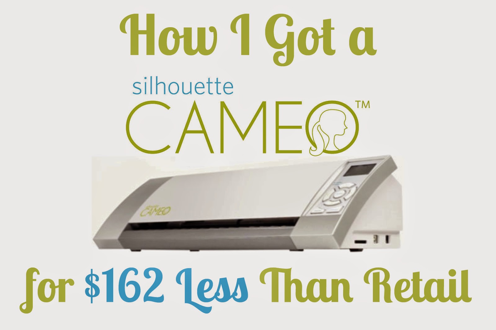PaperLark Studio How I Got A Silhouette Cameo for 162 Less Than Retail