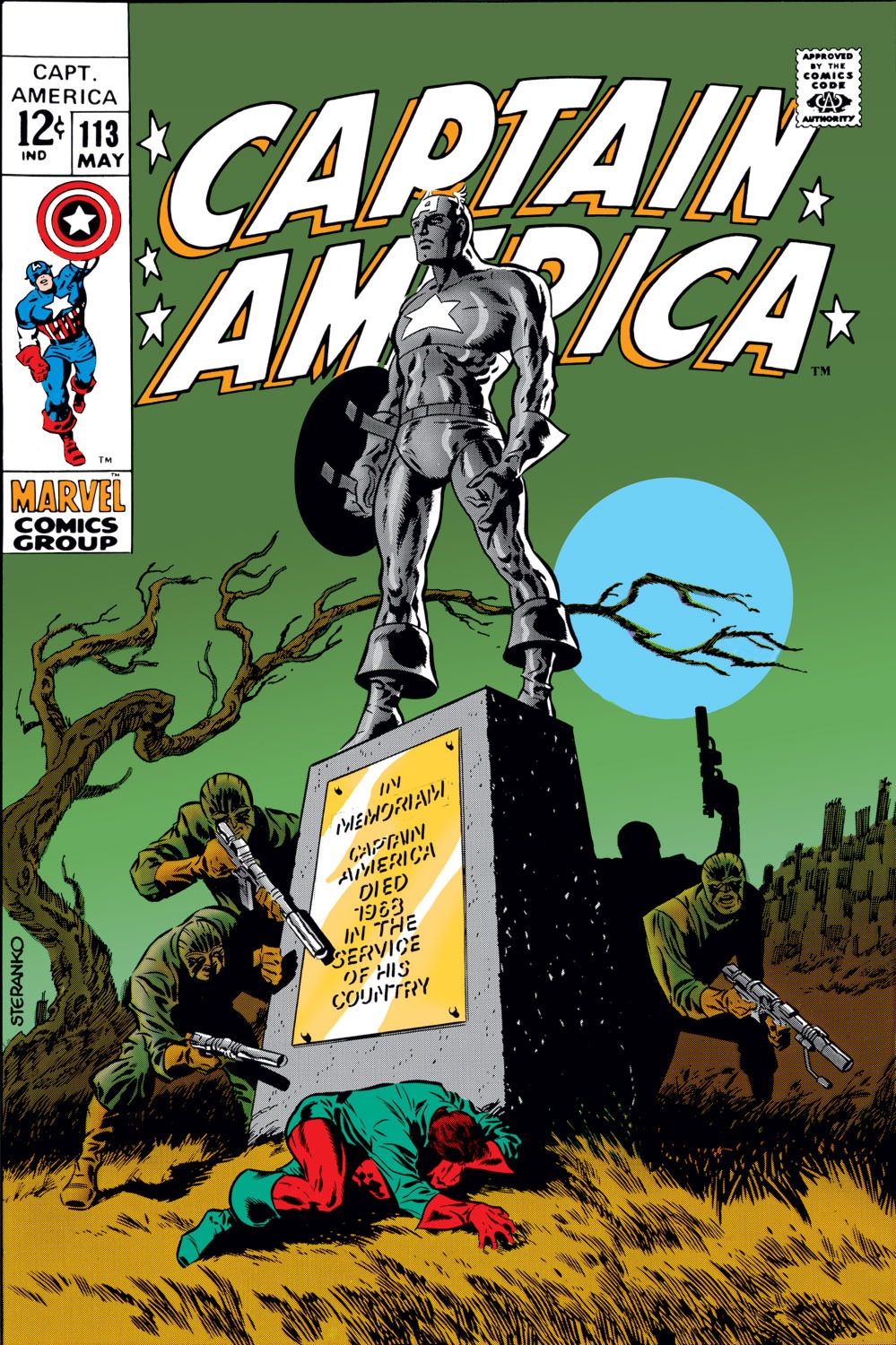 Captain America (1968) Issue #113 #27 - English 1
