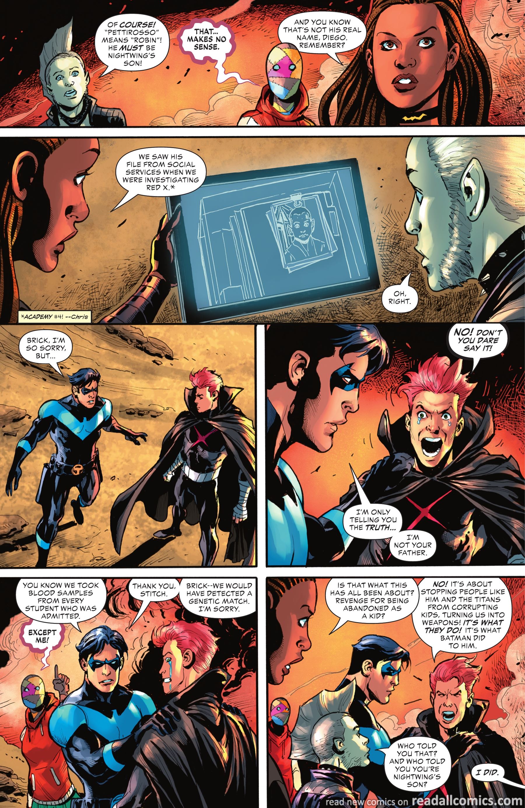 Teen Titans Academy #1 chapter 12 page 11