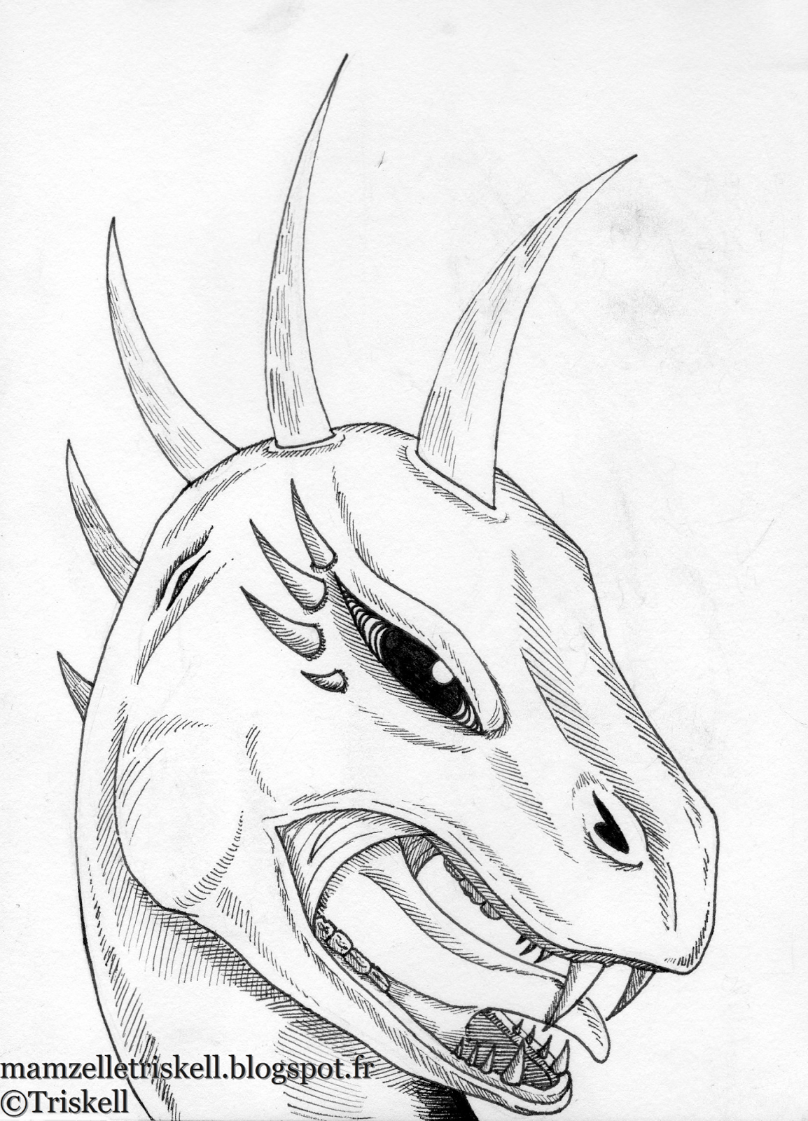 Les Dessins De Mam Zelle Triskell Animaux Imaginaires Serie 2