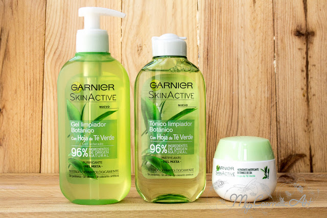 Gama Botánica de Garnier Skin Active