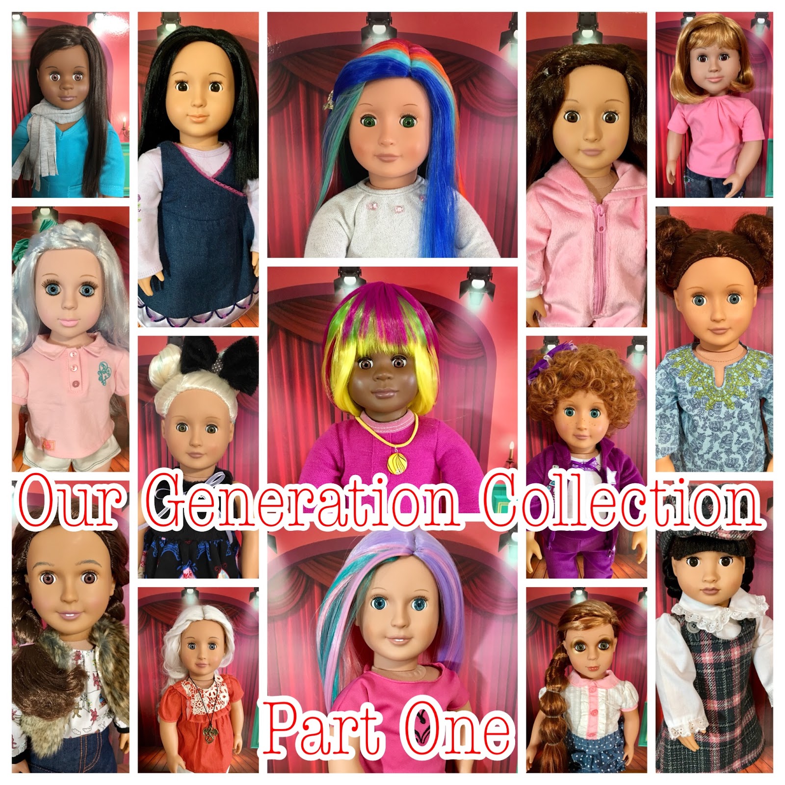 PennilessCaucasianRubbish American Doll Adventures: Our Generation Doll  Collection Post In Progress!