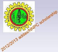 2012/2013 addax/NNPC scholarship