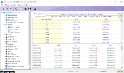 HE - Hardware Read & Write Utility