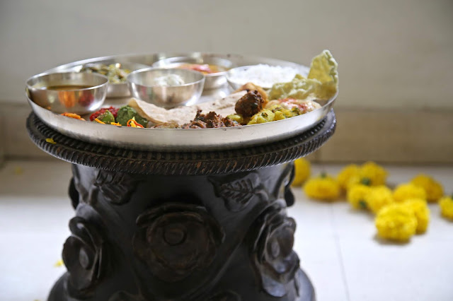 Thali by Jyoti Vora, Bombay supper club via Authenticook pic: Kerstin Rodgers/msmarmitelover.com
