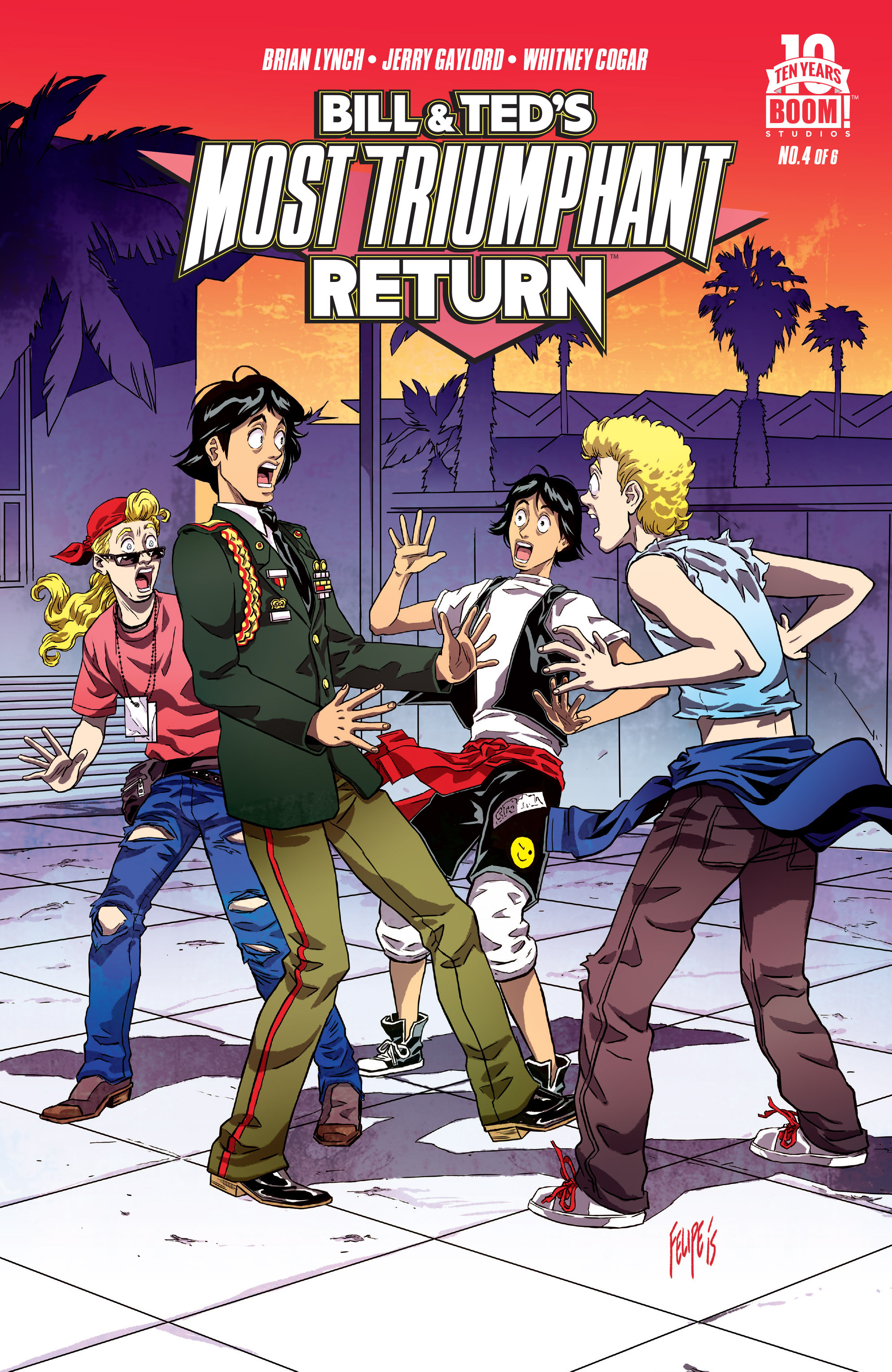 Read online Bill & Ted's Most Triumphant Return comic -  Issue #4 - 1