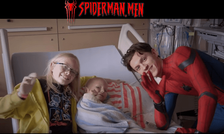 Spiderman también es héroe en la vida real