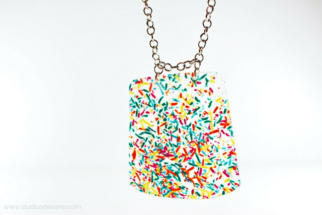 DIY Translucent and colorful polymer clay jewelry