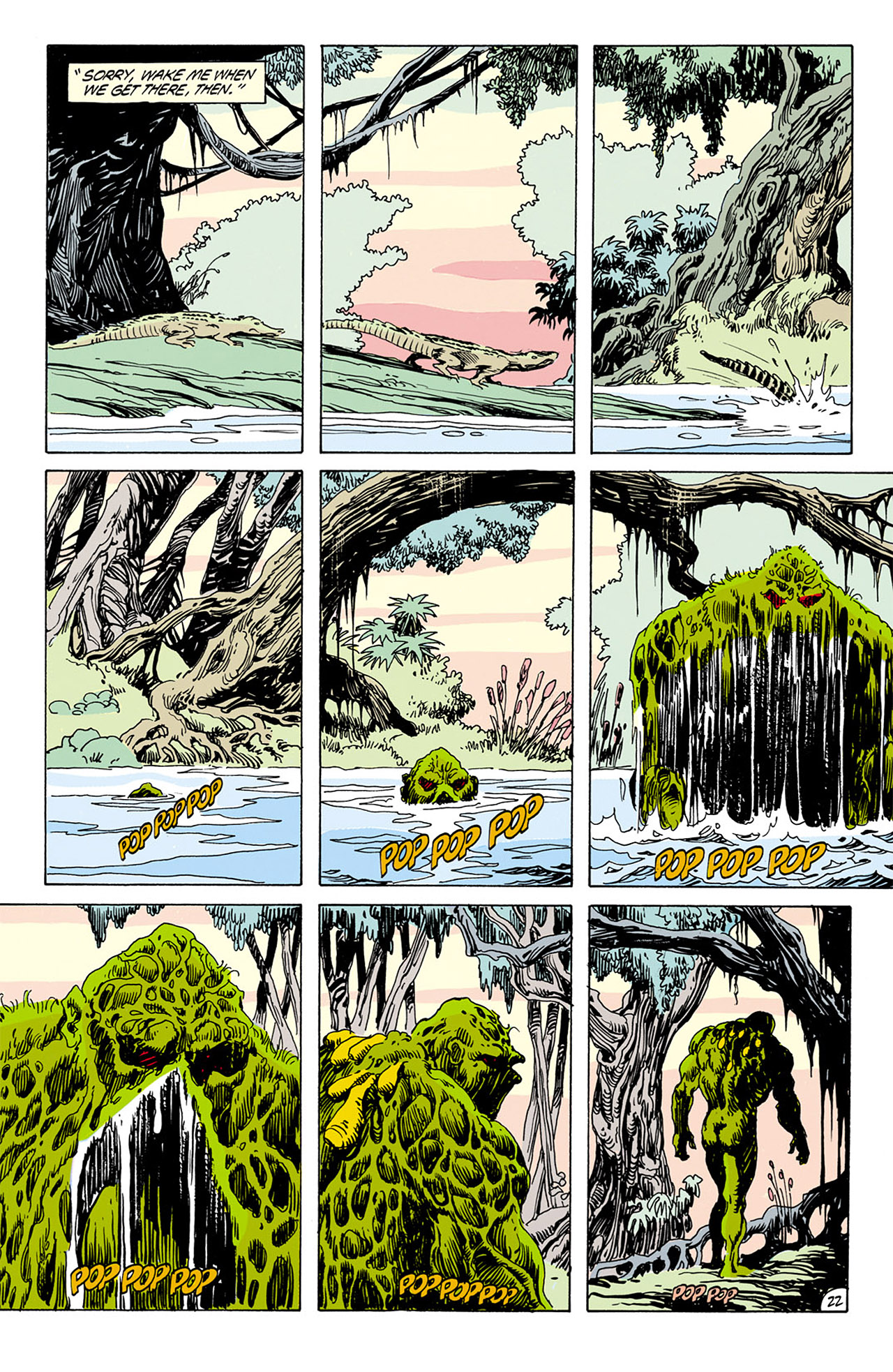 Read online Swamp Thing (1982) comic -  Issue #77 - 20