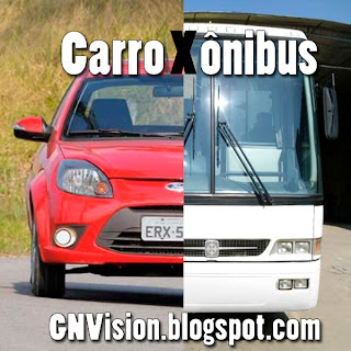 São Paulo: Carro ou ônibus