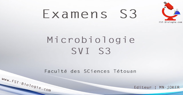 examens de microbiologie svi s3
