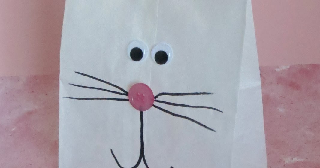 Cindy deRosier My Creative Life Paper Bag Bunny