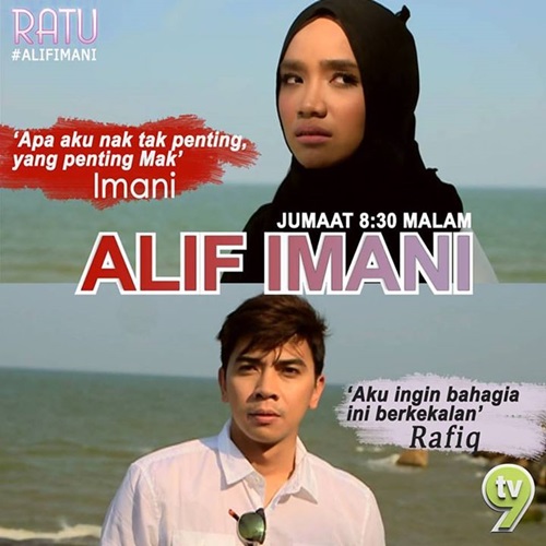 Sinopsis Drama Alif Imani TV9 Slot Ratu, pelakon dan gambar drama Alif Imani TV9, Alif Imani episod akhir – episod 14