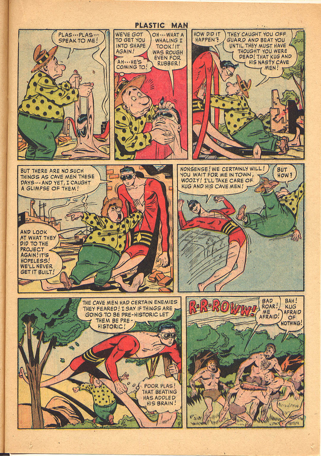 Read online Plastic Man (1943) comic -  Issue #26 - 23