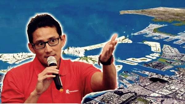 Hendak Dibujuk Luhut Lanjutkan Proyek, Sandi: Janji Kita Sudah Clear, Kita akan Hentikan Reklamasi!