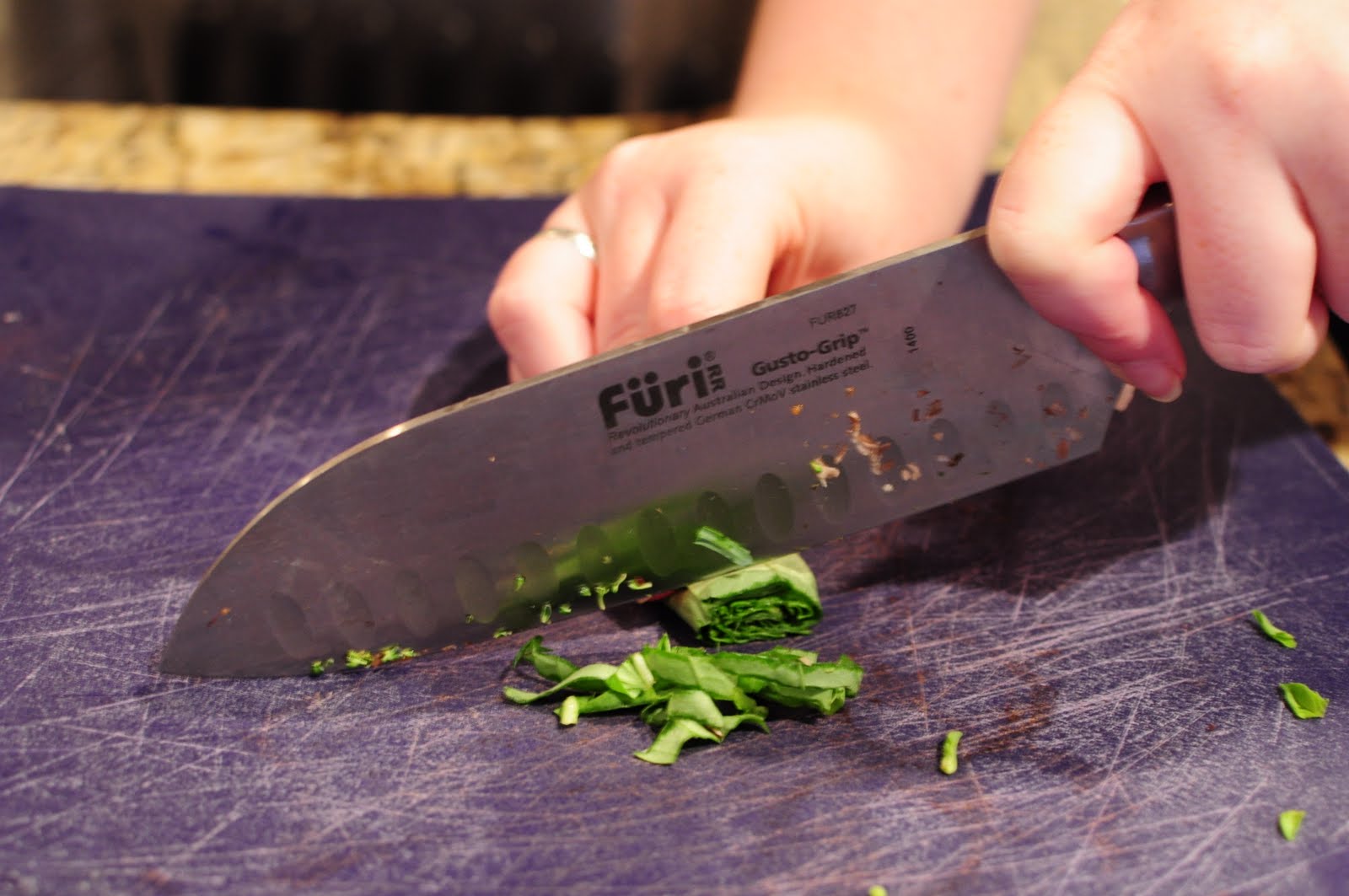 Graduate Gourmet How To Chop Basil
