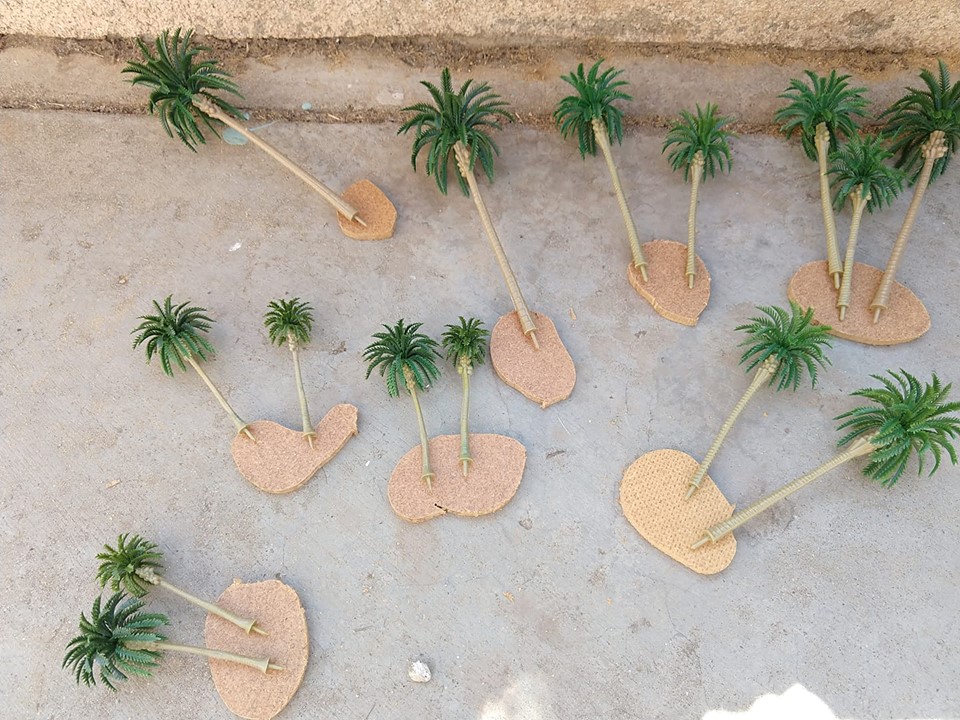 The Weasel's Page of Miniature Painting Building Palm Tree Stands