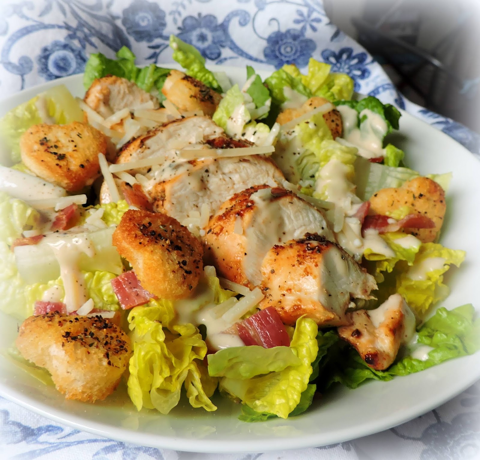 Grilled Chicken Caesar Salad | The English Kitchen