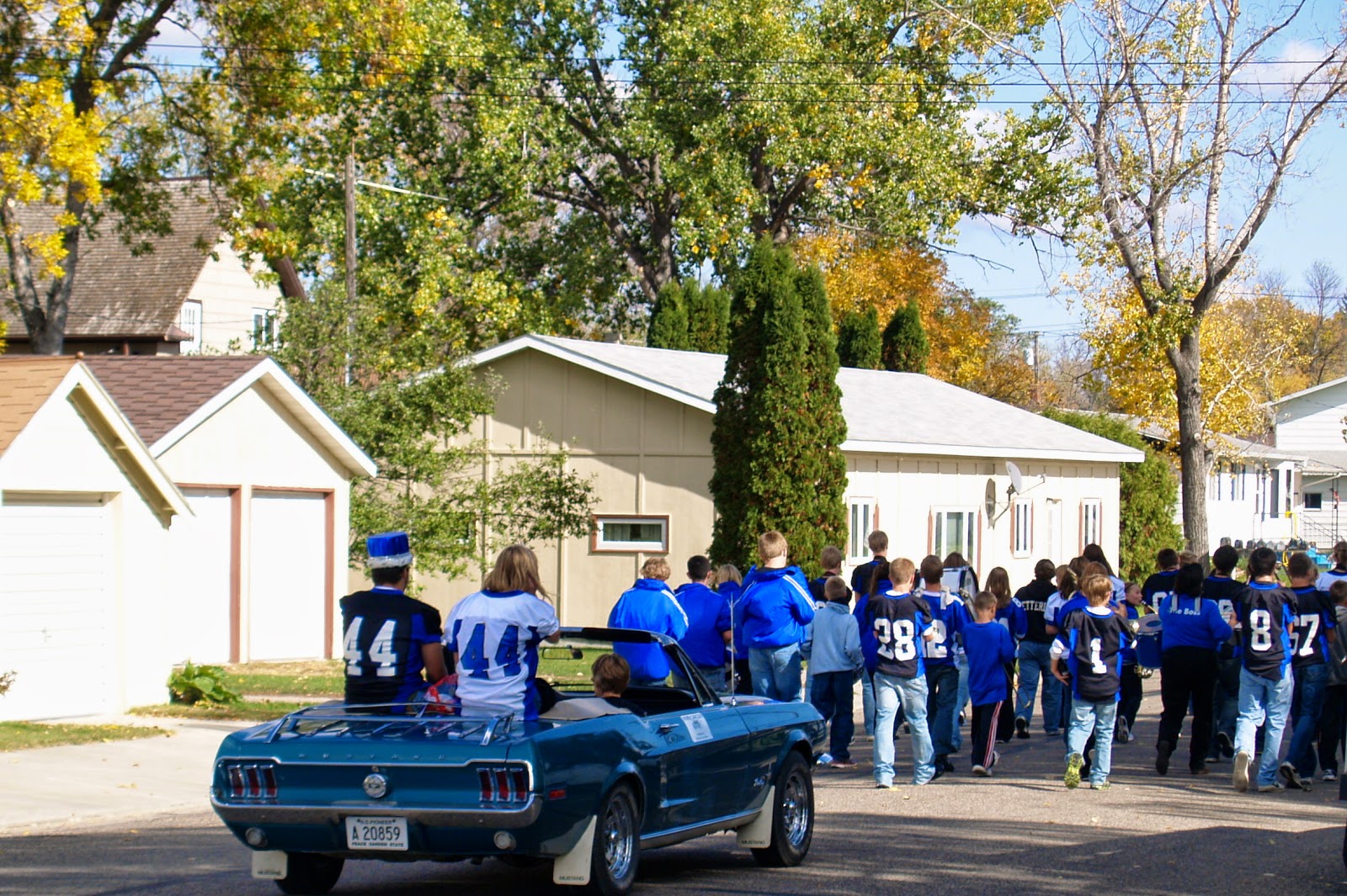 Wishek, North Dakota parade Building community for the future