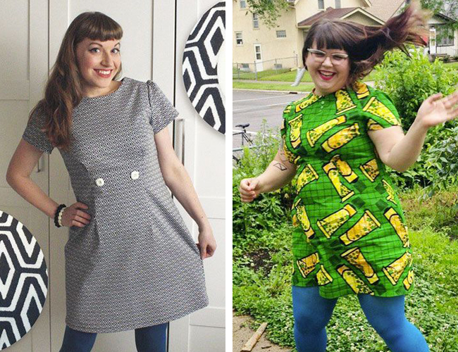 Megan dress - sewing pattern in Love at First Stitch