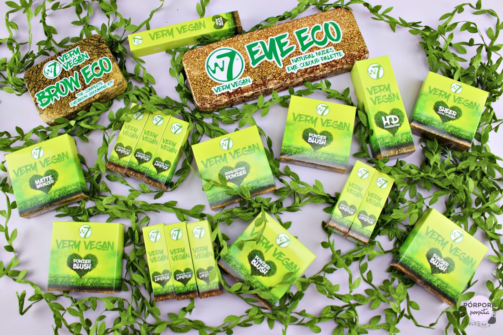 Colección Lowcost y apta para veganos: Very Vegan de W7 - Pórpora Porpita